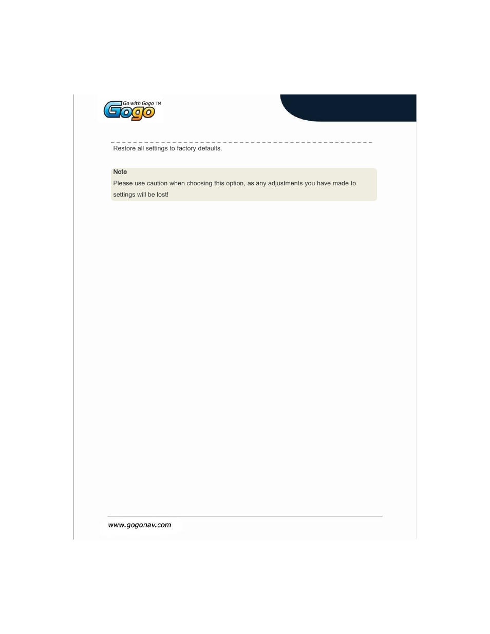 Slide number 38, Settings | Gogo Inflight XDVDN9131 User Manual | Page 38 / 43