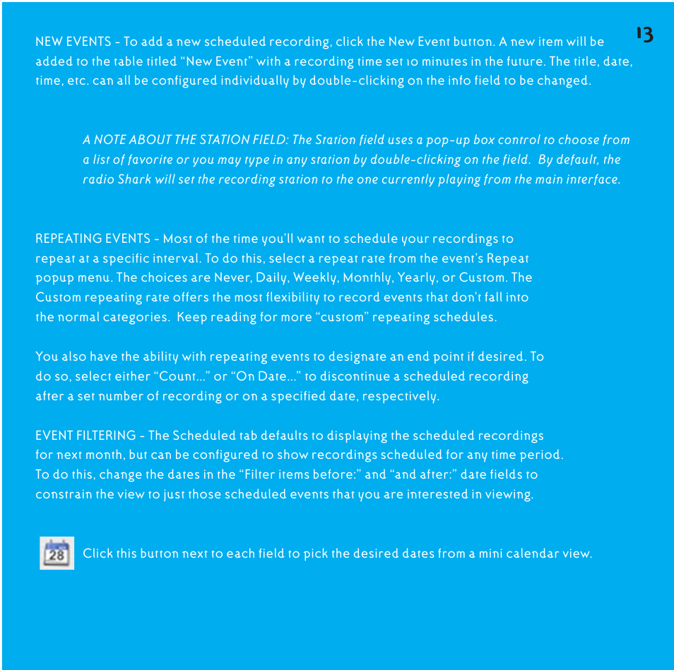 Griffin Technology Radio Shark2.0 shark 2.0 User Manual | Page 13 / 26