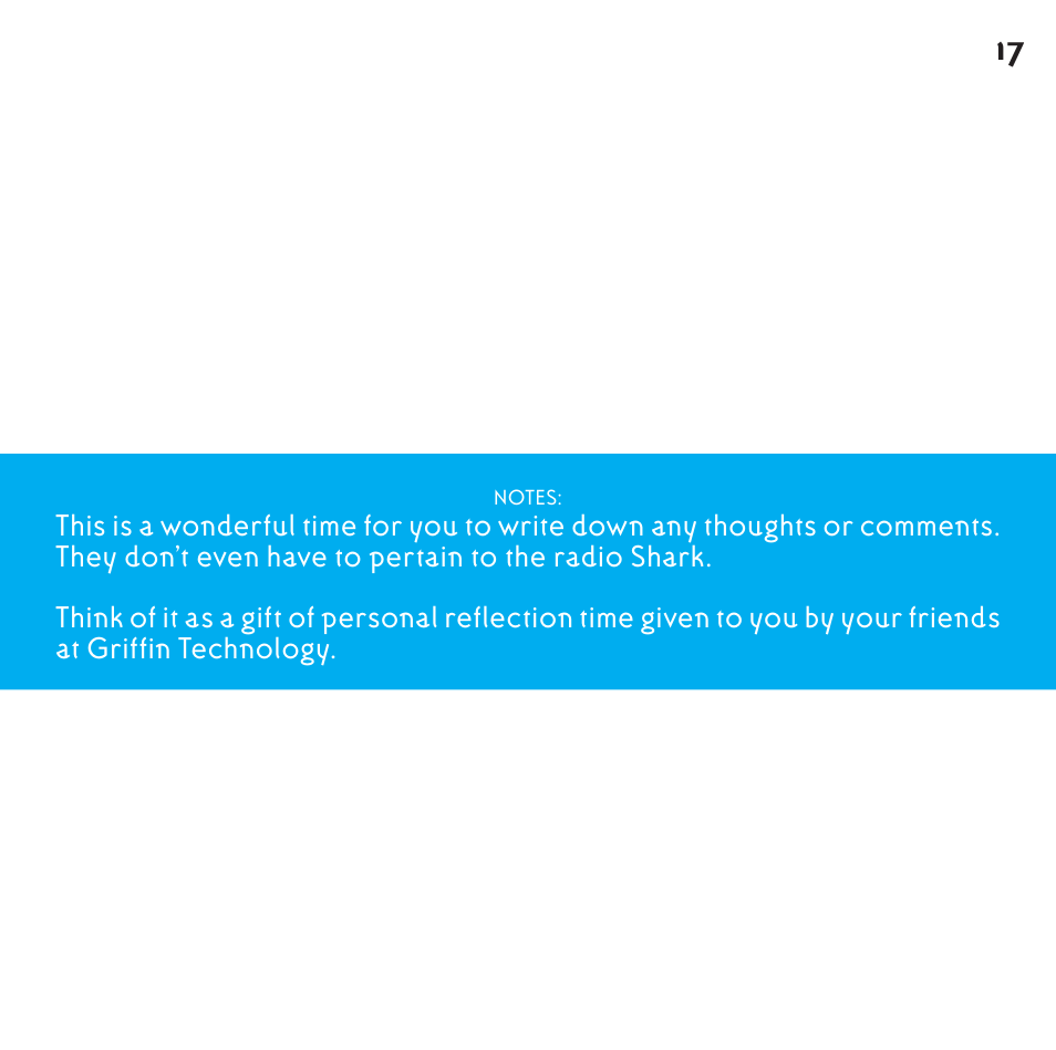 Griffin Technology Radio Shark2.0 shark 2.0 User Manual | Page 17 / 26