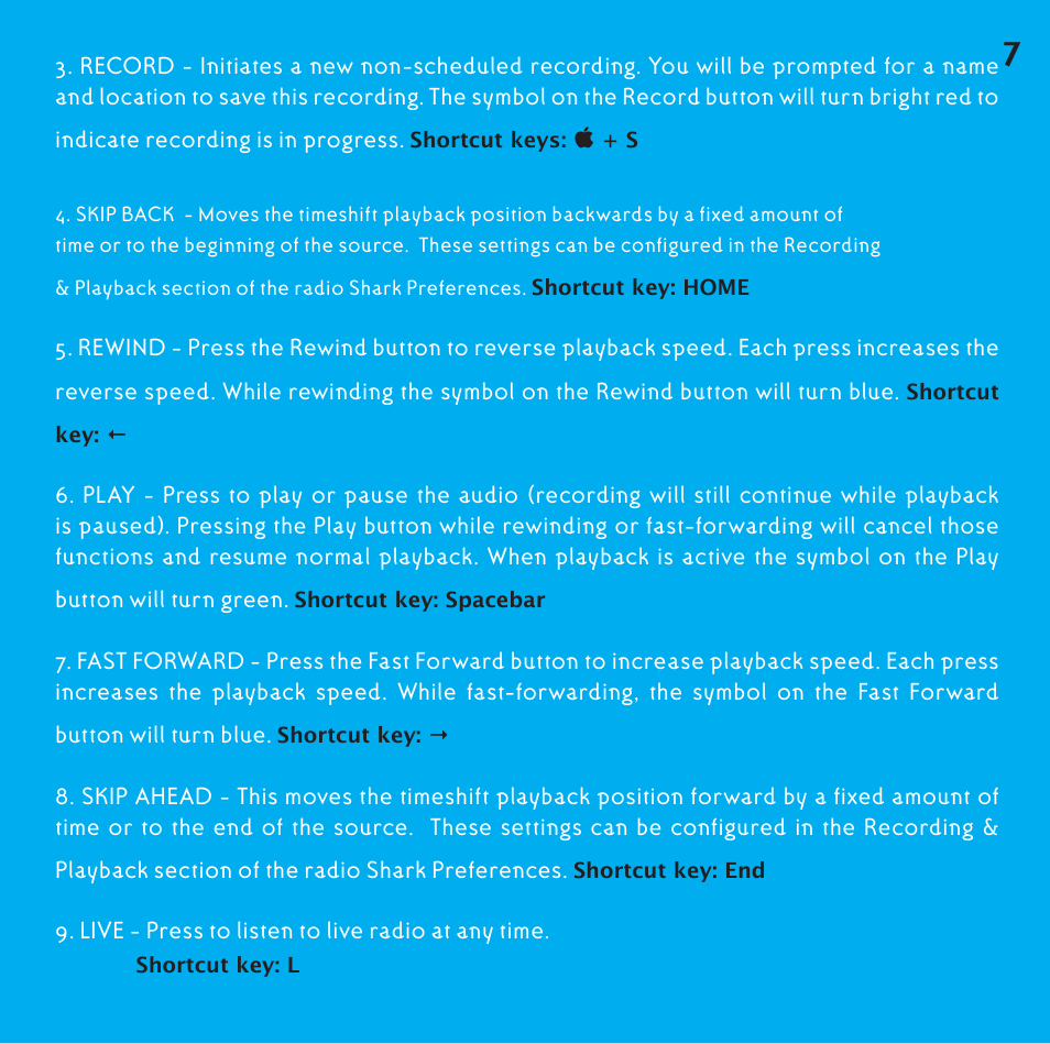 Griffin Technology Radio Shark2.0 shark 2.0 User Manual | Page 7 / 26