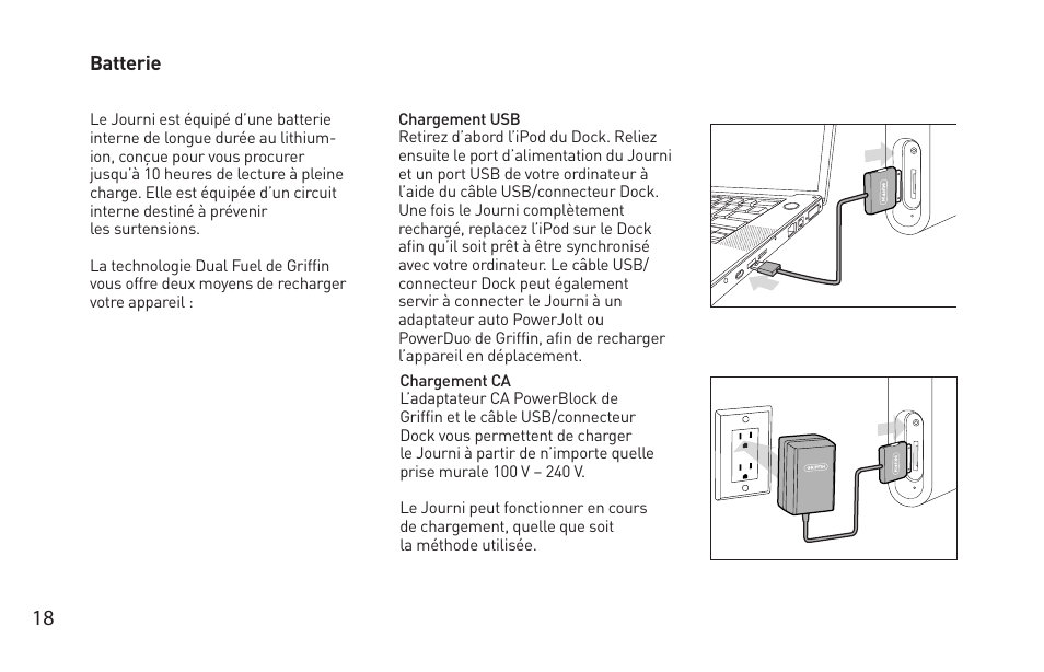 Griffin Technology Griffin TuneBuds Personal Mobile Speaker System User Manual | Page 18 / 42