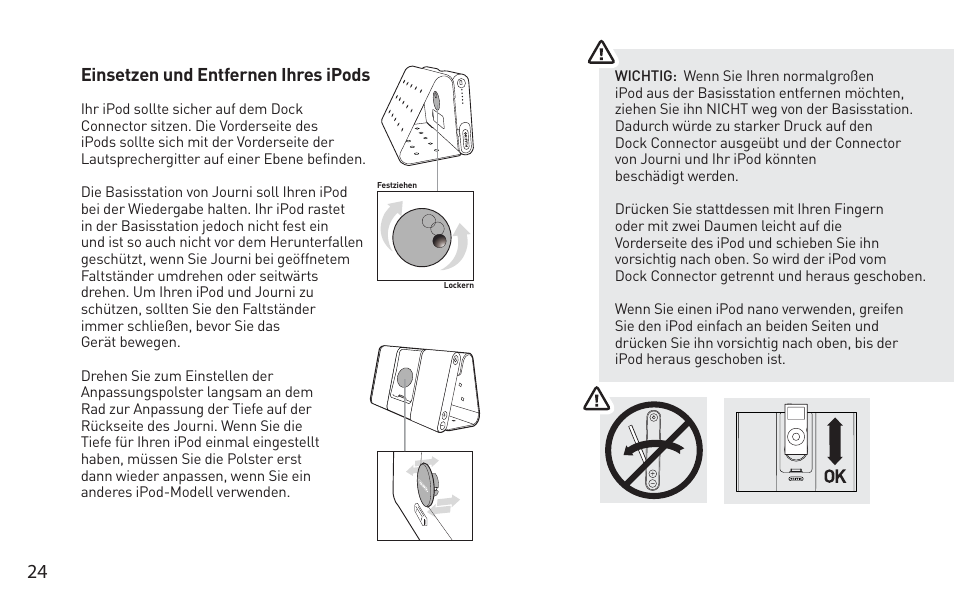 Griffin Technology Griffin TuneBuds Personal Mobile Speaker System User Manual | Page 24 / 42