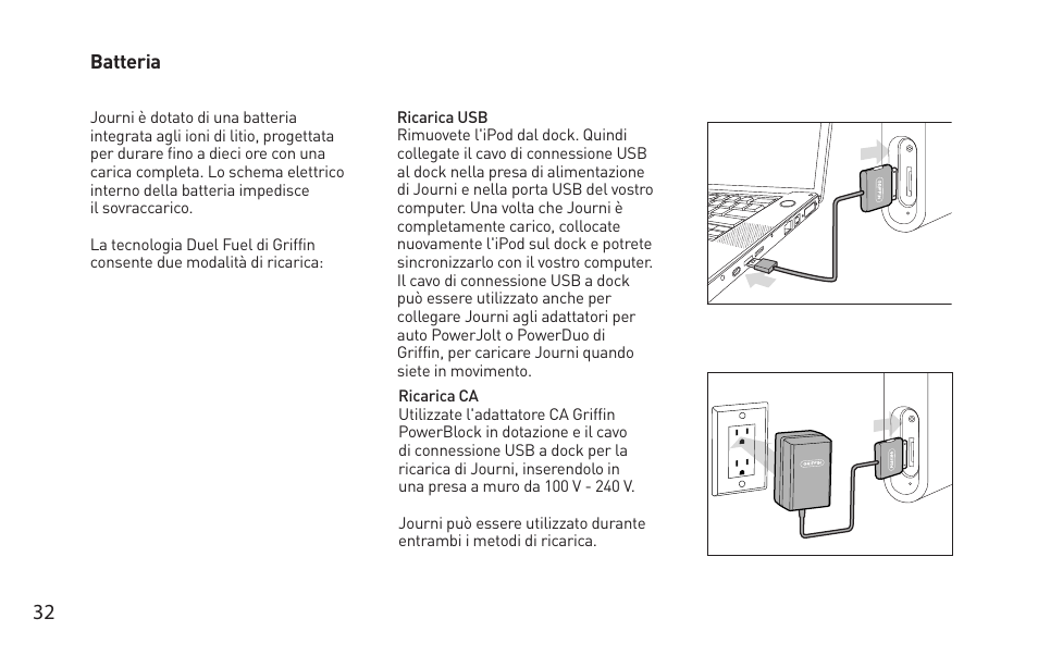 Griffin Technology Griffin TuneBuds Personal Mobile Speaker System User Manual | Page 32 / 42