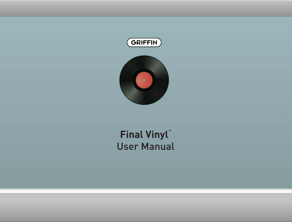 Griffin Technology Final Vinyl 2.5 User Manual | 17 pages