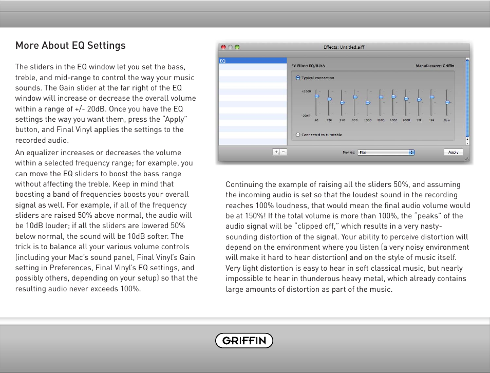 Griffin Technology Final Vinyl 2.5 User Manual | Page 10 / 17