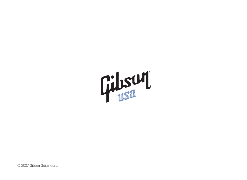 Gibson Guitars 1550-07 GUS User Manual | Page 3 / 63