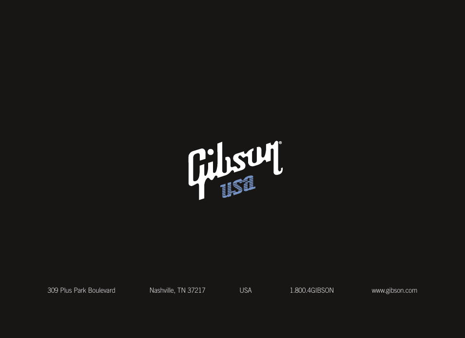 Gibson Guitars 1550-07 GUS User Manual | Page 63 / 63