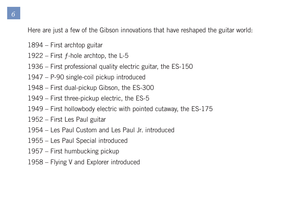 Gibson Guitars 1550-07 GUS User Manual | Page 8 / 63