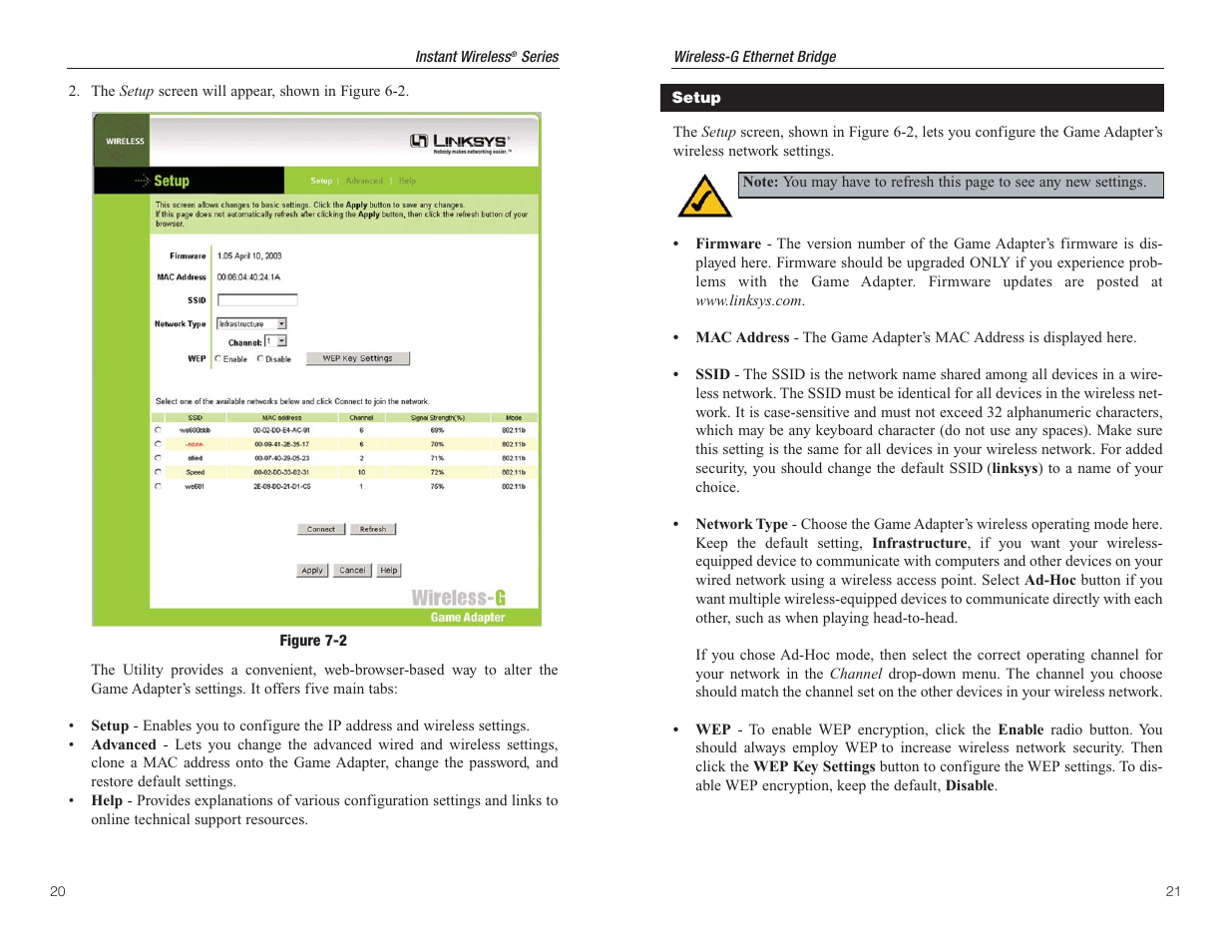 Green House WGA54G User Manual | Page 14 / 23