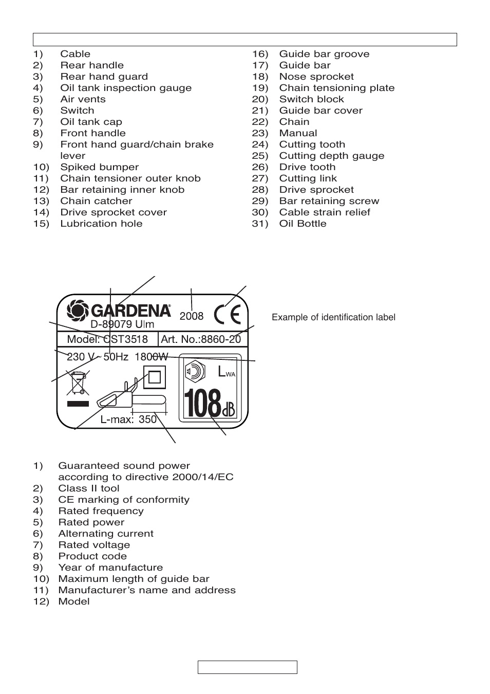 Gardena EN61000-3-2 User Manual | Page 11 / 21