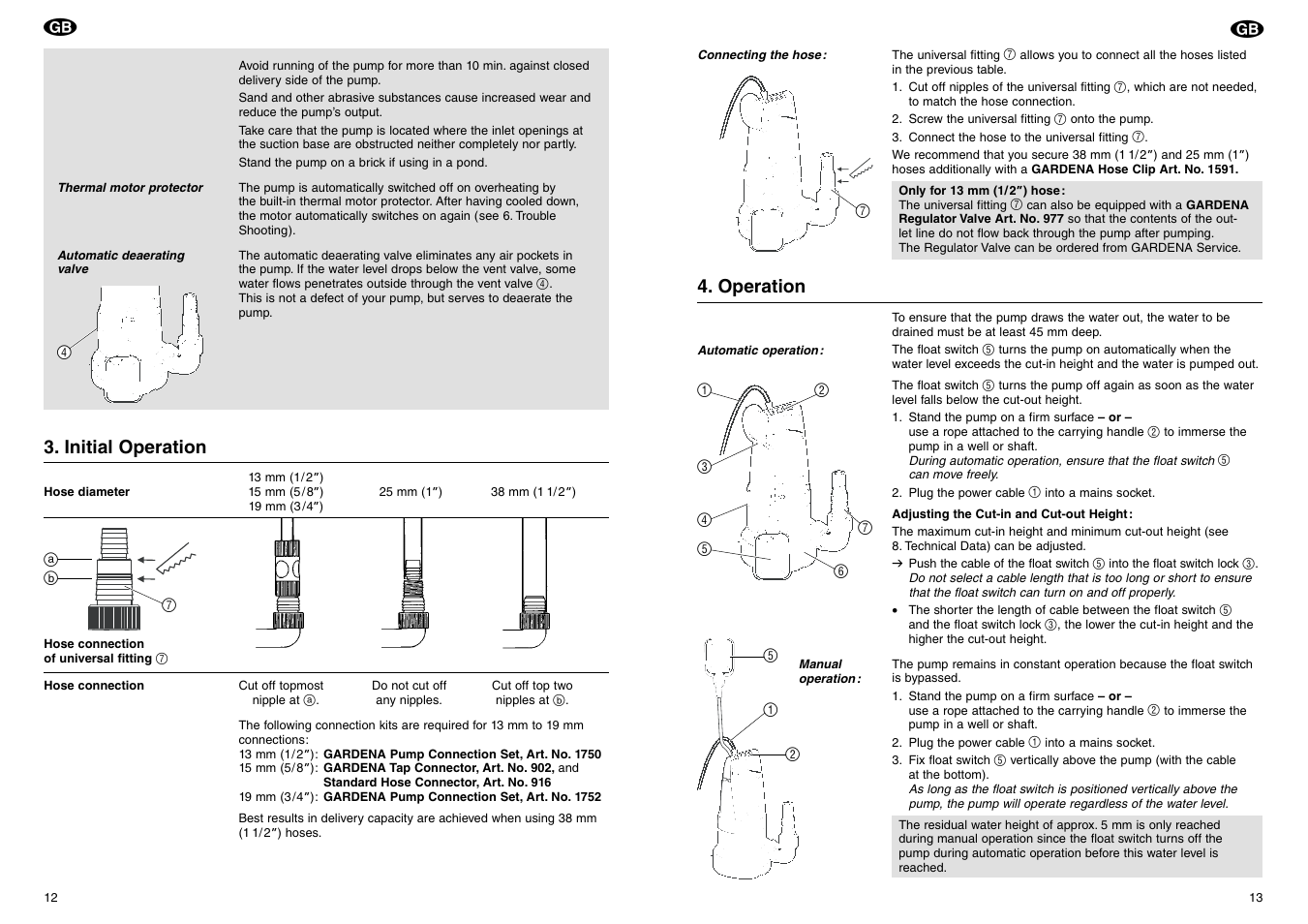 Gardena 5000 S User Manual | Page 3 / 6