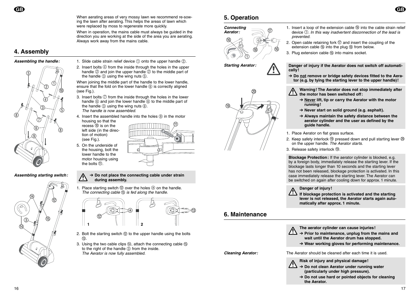 Gardena EVC 1000/30 User Manual | Page 4 / 7