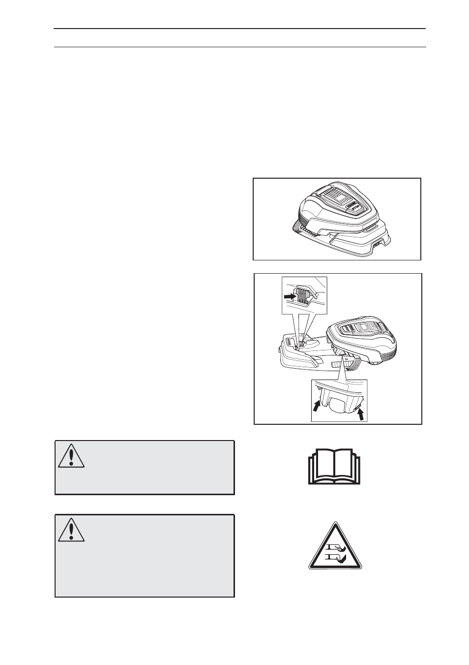 1 charging a discharged battery | Gardena Robitc Lawn Mower R40Li User Manual | Page 33 / 70