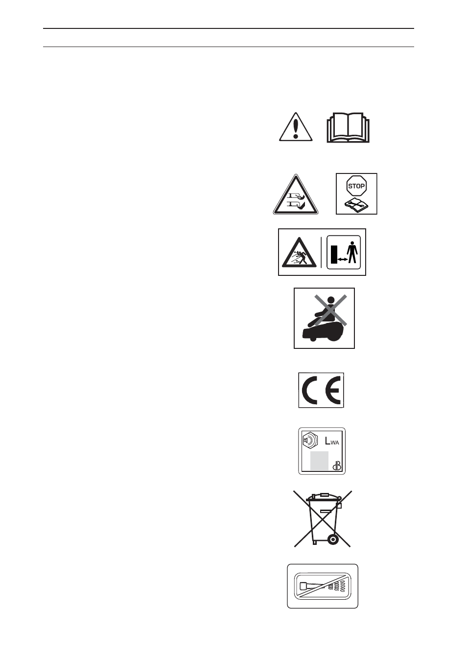 Introduction and safety, 2 symbols on the product | Gardena Robotic Lawnmower R40Li User Manual | Page 6 / 76