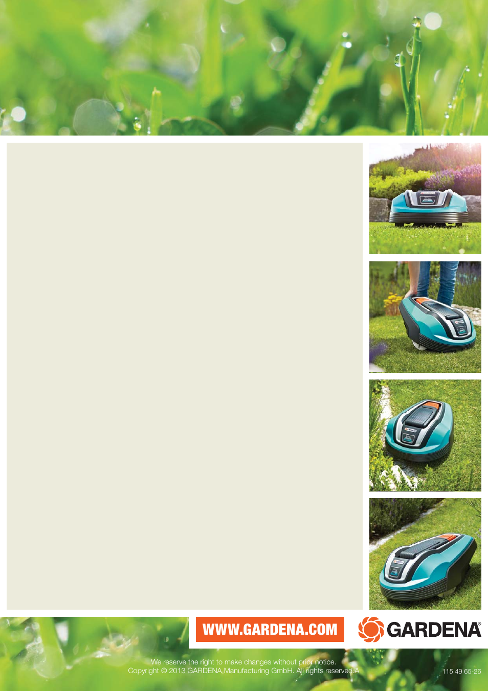 Gardena Robotic Lawnmower R40Li User Manual | Page 76 / 76