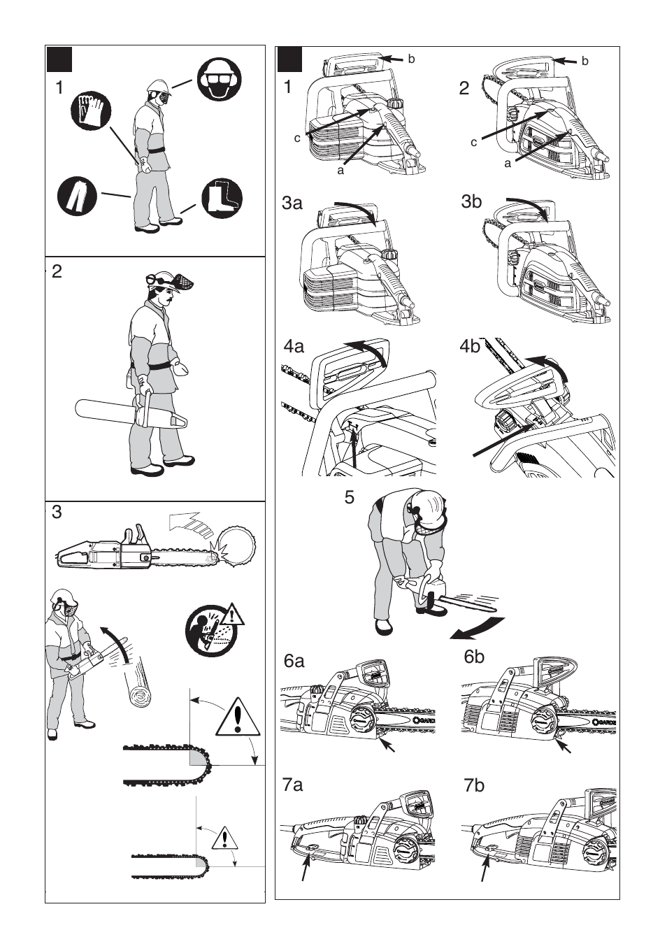 Gardena Electric Chainsaw CSI4020-X User Manual | Page 4 / 21