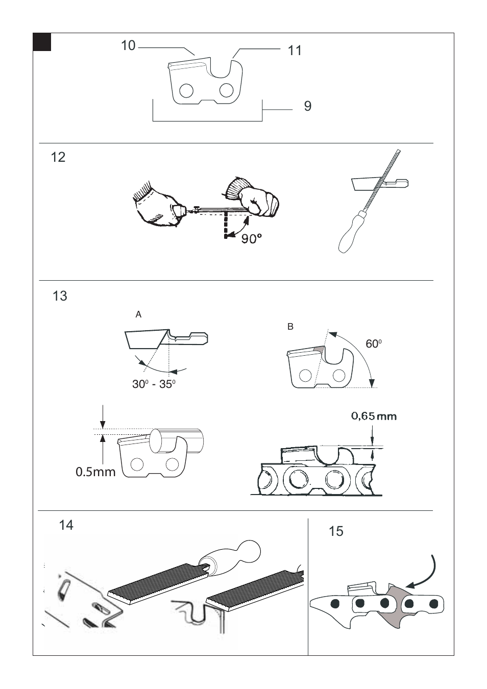 Gardena Electric Chainsaw CSI4020-X User Manual | Page 8 / 21