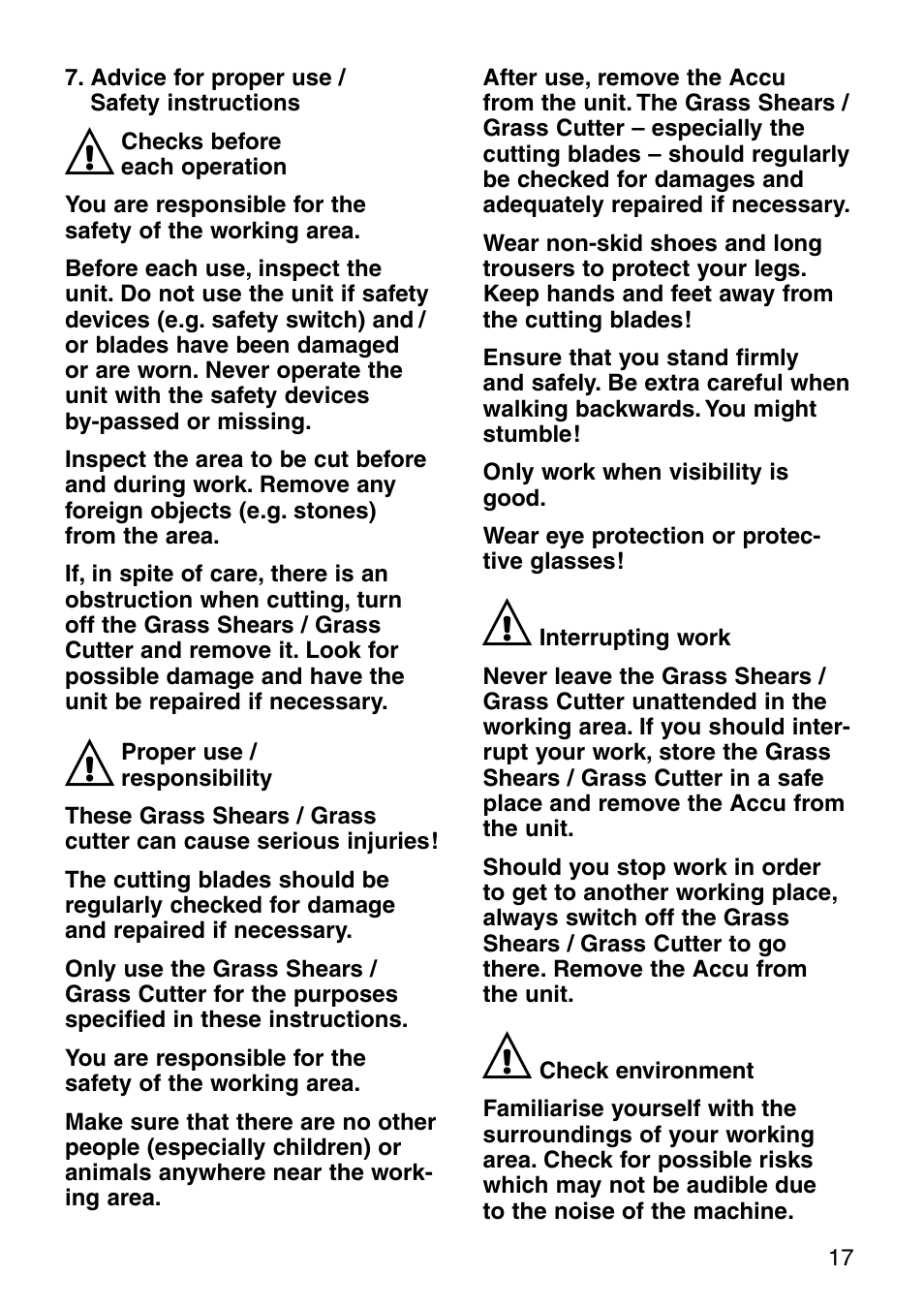 Gardena accu-system V12 RL 10 User Manual | Page 6 / 11