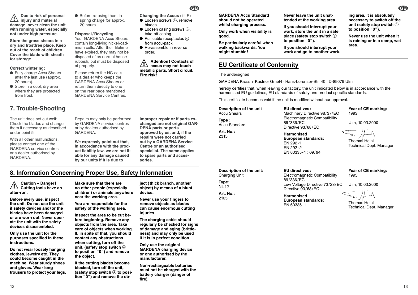 Gardena 2315 User Manual | Page 5 / 7