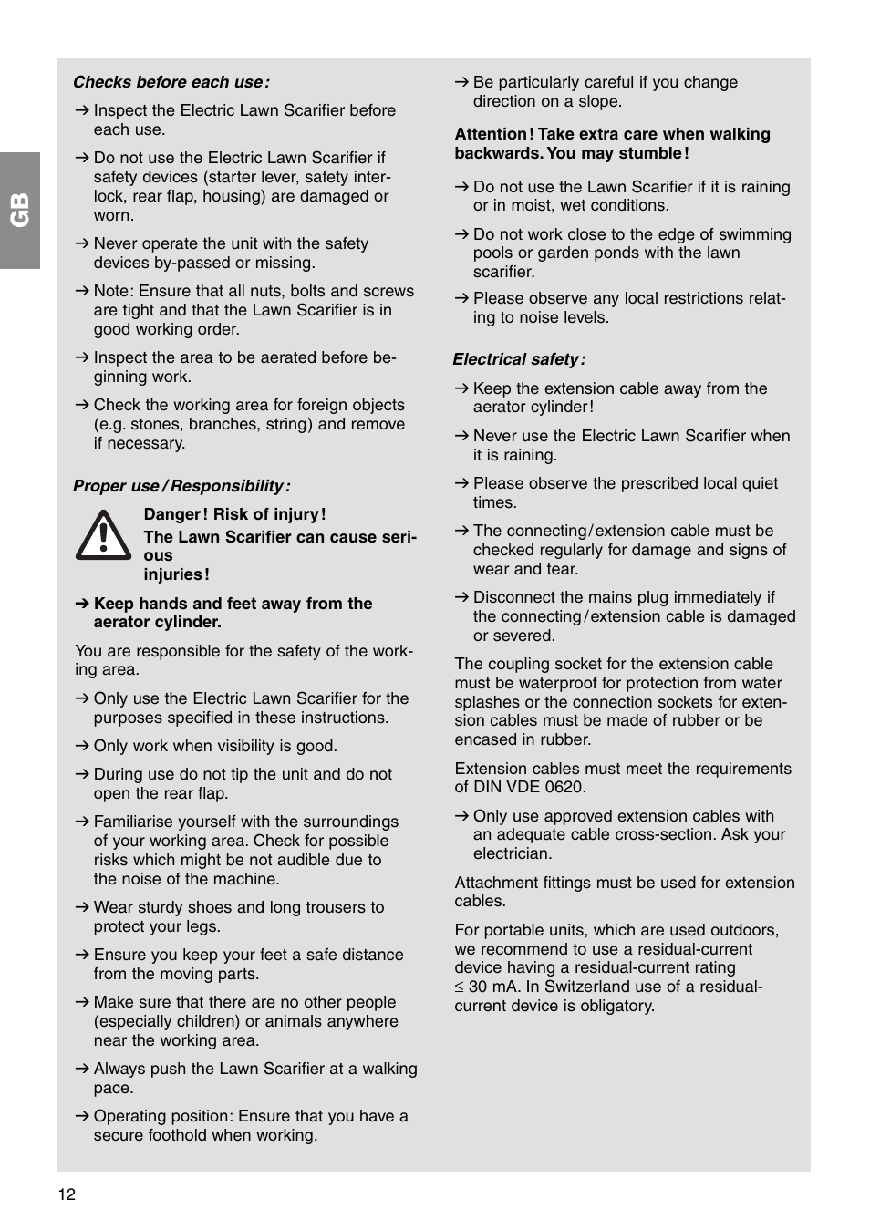 Gardena ES 500 User Manual | Page 3 / 12