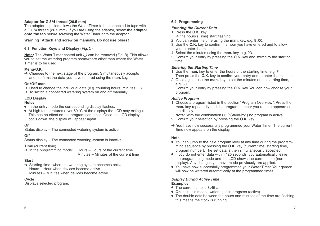 Gardena 1820 User Manual | Page 4 / 9
