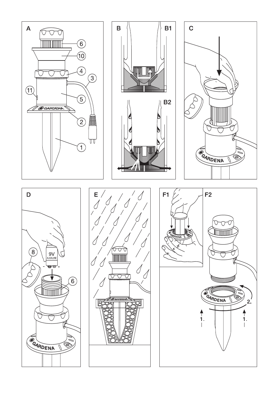 Gardena 1189 User Manual | Page 3 / 16