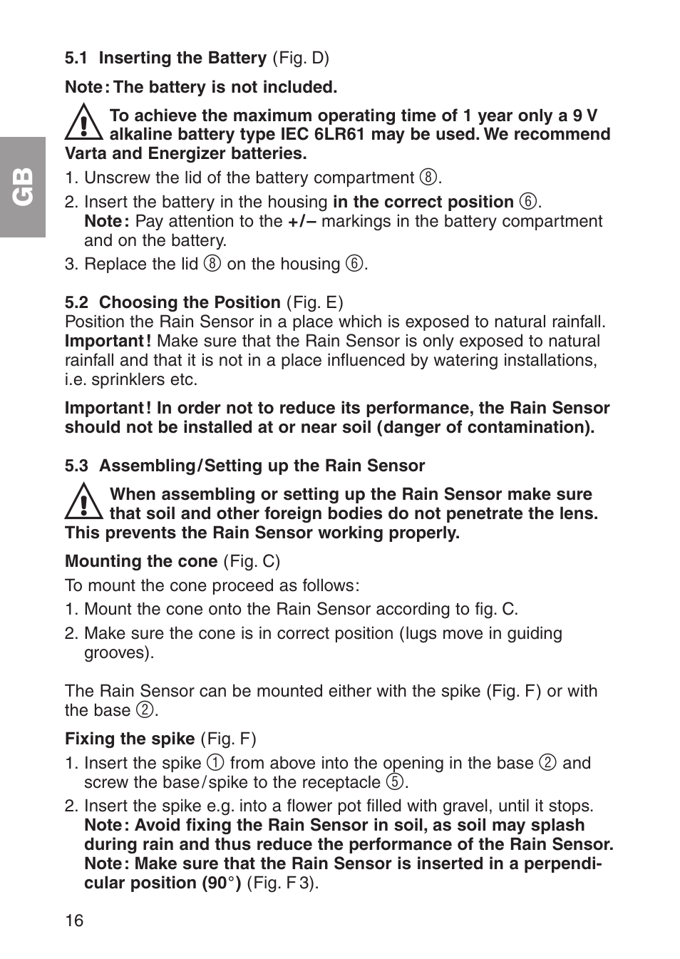 Gardena 1189 User Manual | Page 8 / 16