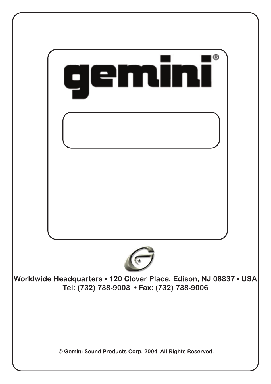 Gemini TT-01mkii User Manual | Page 16 / 16