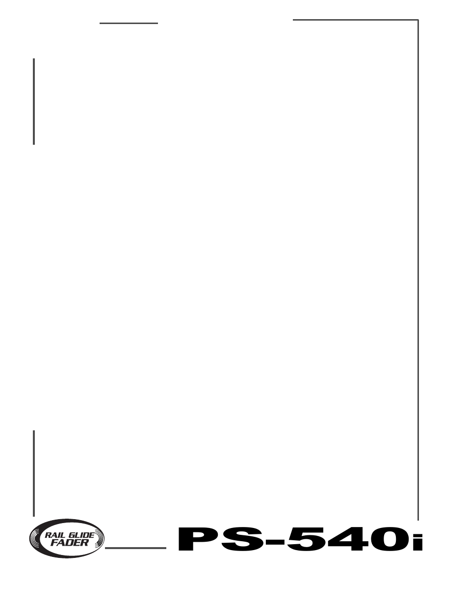 Ps-540 | Gemini PS-540i User Manual | Page 3 / 6