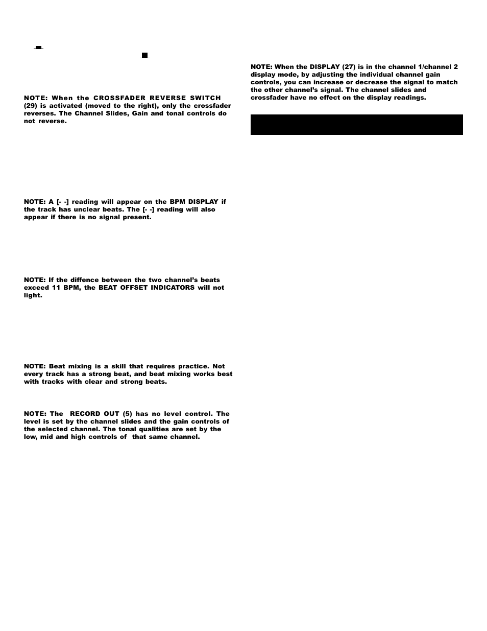 Specifications | Gemini BPM-150 User Manual | Page 4 / 5