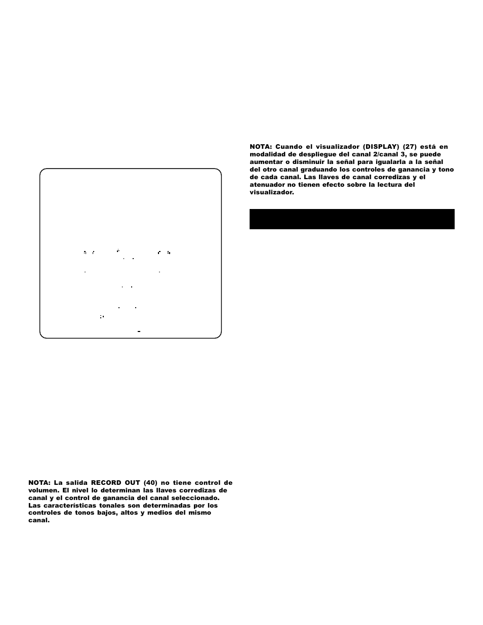 Especificaciones | Gemini PS-626 PRO2 User Manual | Page 9 / 14