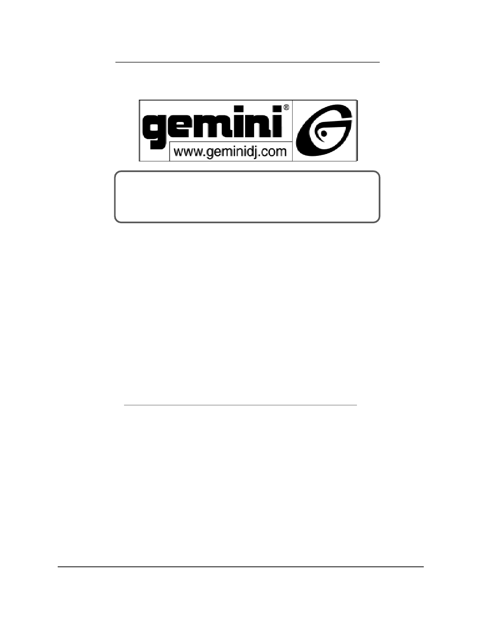 Gemini PMX-350 User Manual | Page 8 / 8