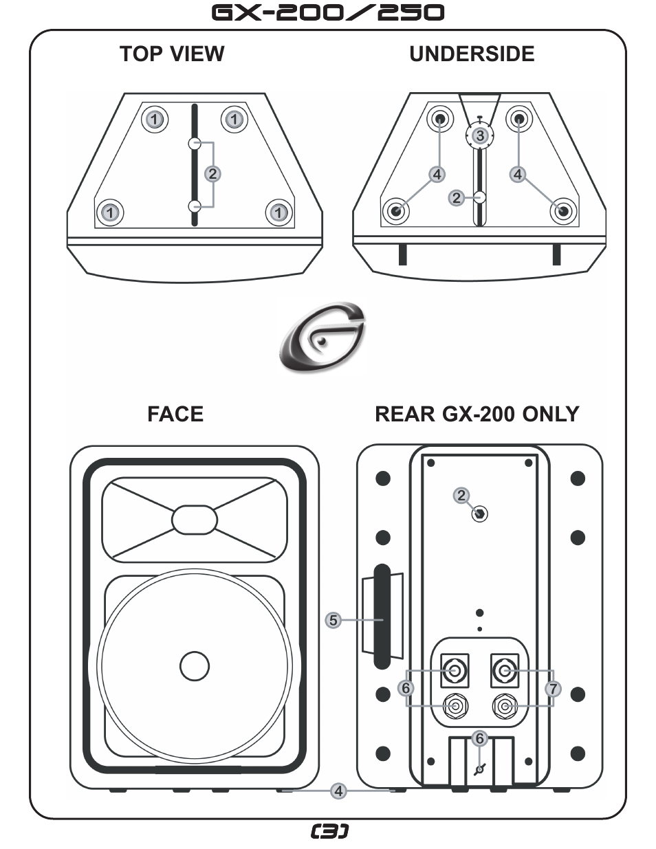 Gemini GX-200 User Manual | Page 3 / 12