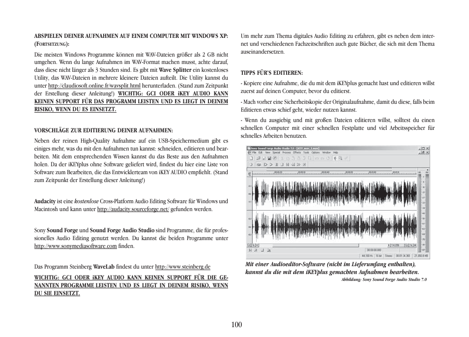 Gemini iKEYplus User Manual | Page 100 / 109