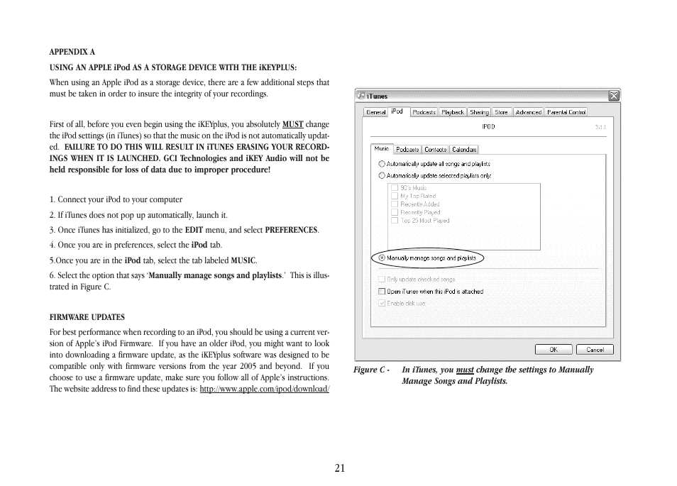 Gemini iKEYplus User Manual | Page 21 / 109