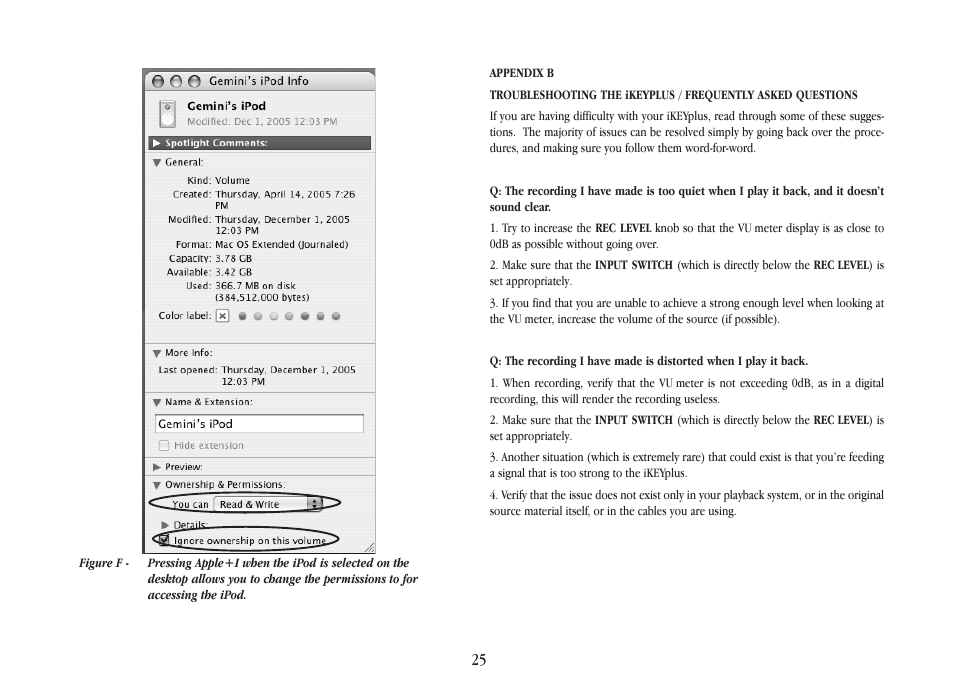 Gemini iKEYplus User Manual | Page 25 / 109