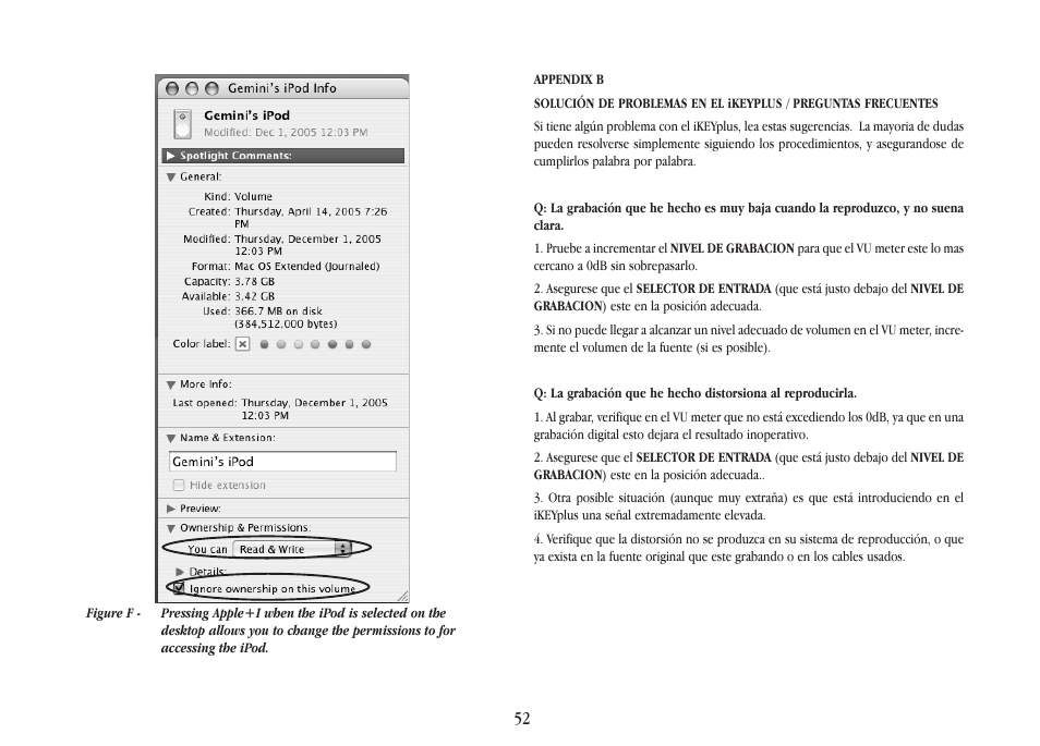 Gemini iKEYplus User Manual | Page 52 / 109