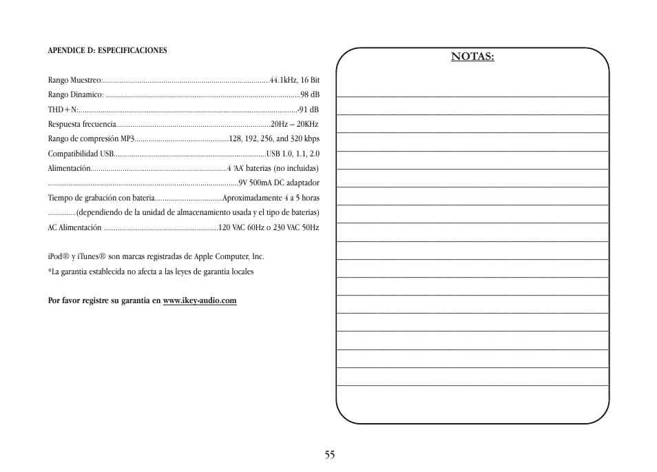 Gemini iKEYplus User Manual | Page 55 / 109