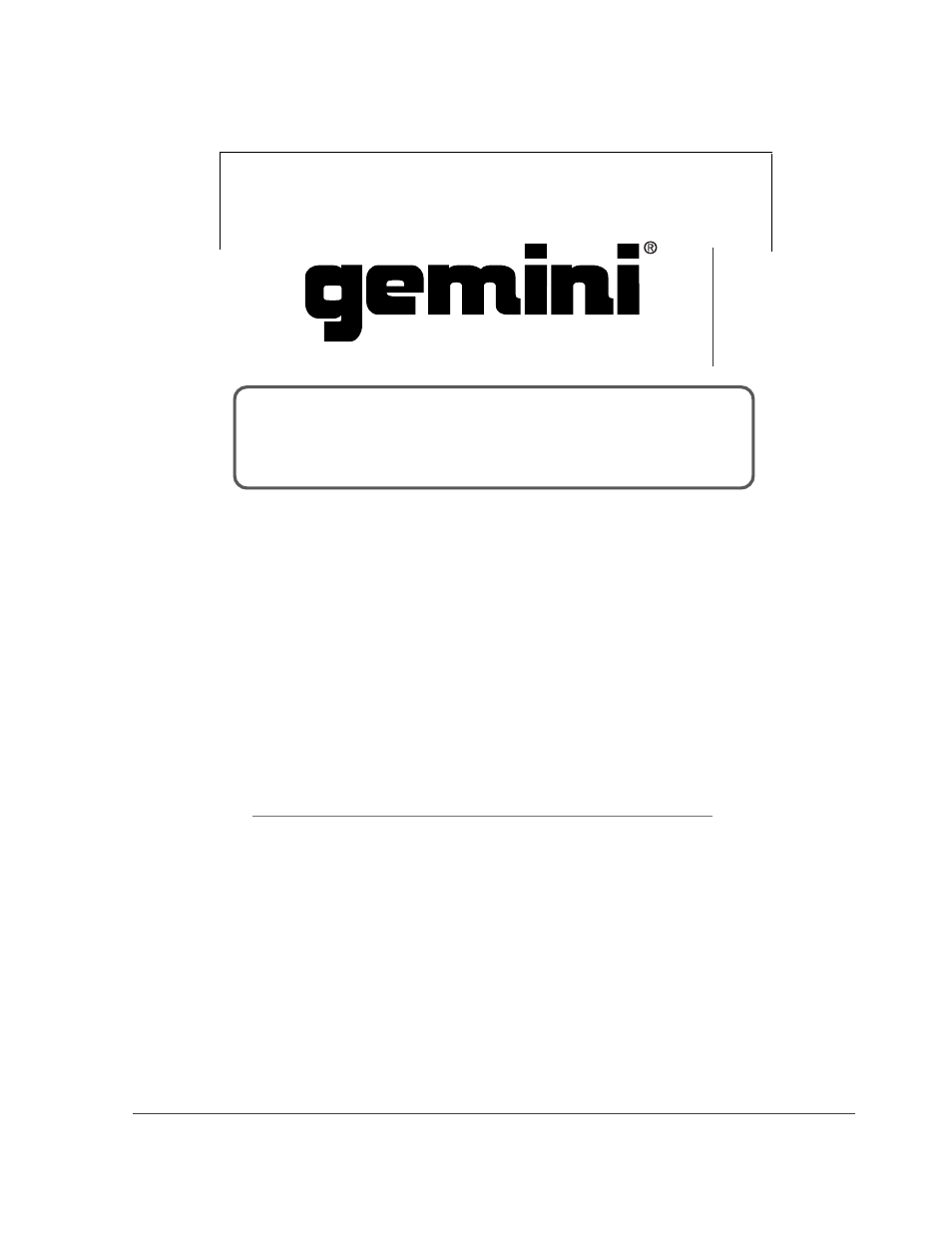 Gemini BPM1000 User Manual | Page 13 / 13