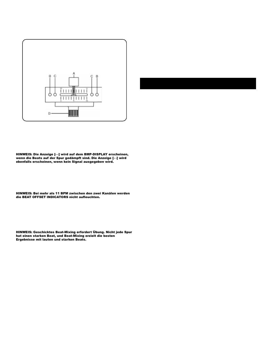 Spezifikationen | Gemini BPM1000 User Manual | Page 6 / 13