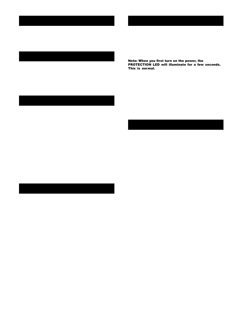 Introduction, Features, Cautions | Connection, Operation, Specifications | Gemini P-801 User Manual | Page 3 / 8