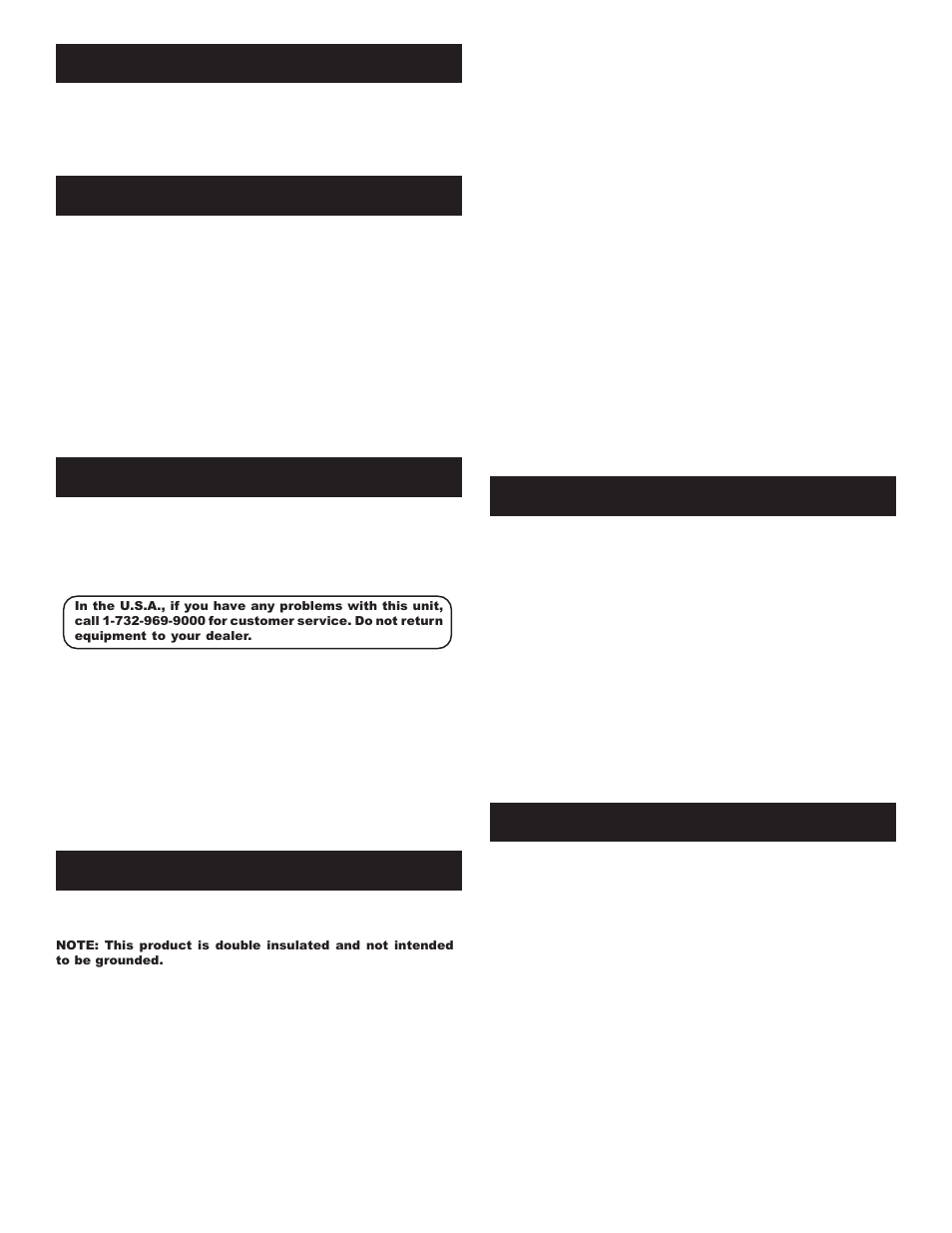 Introduction, Features, Cautions | Connections, Using the ground lift switch, Operation | Gemini KL-19 User Manual | Page 4 / 6