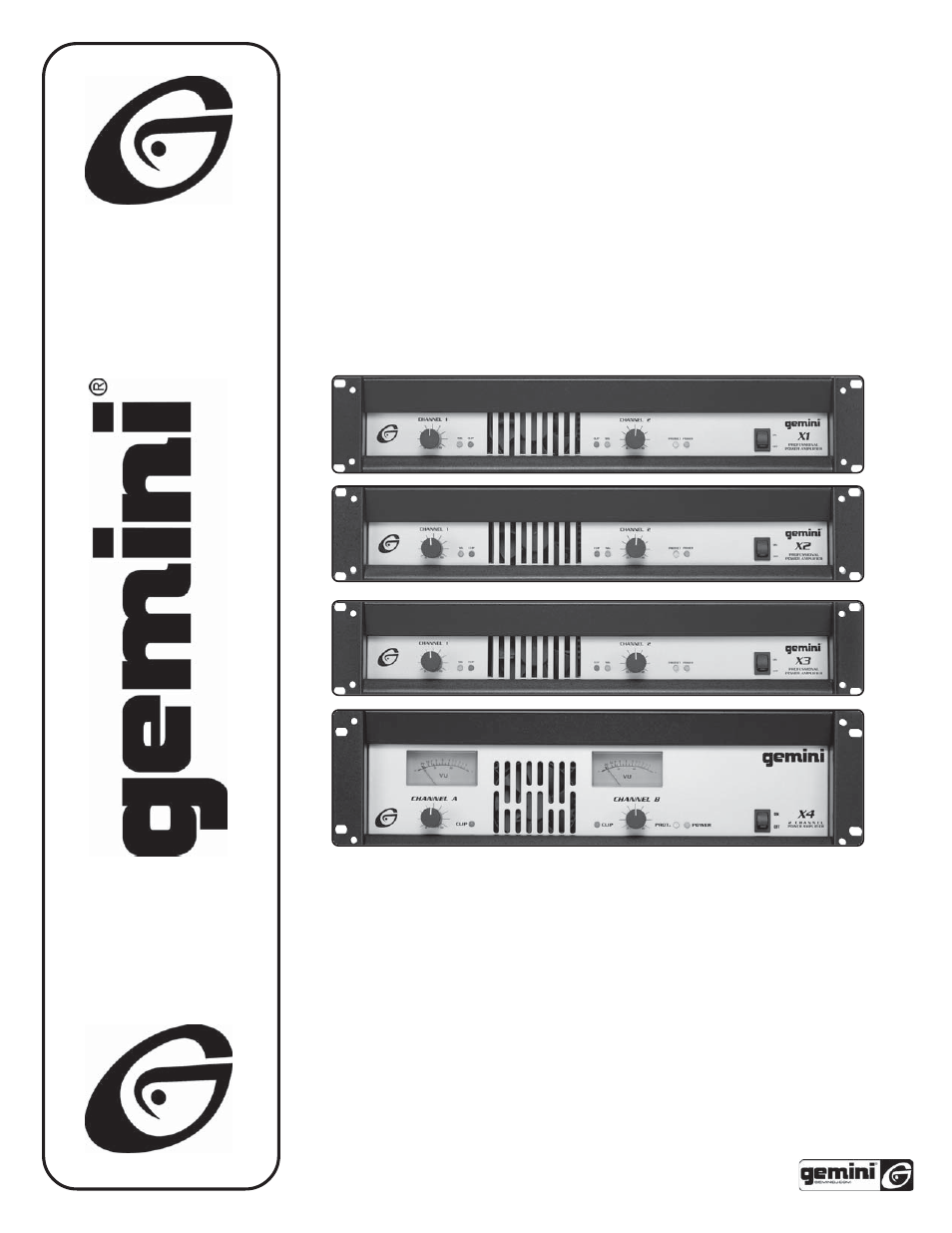 Gemini X3 User Manual | 7 pages