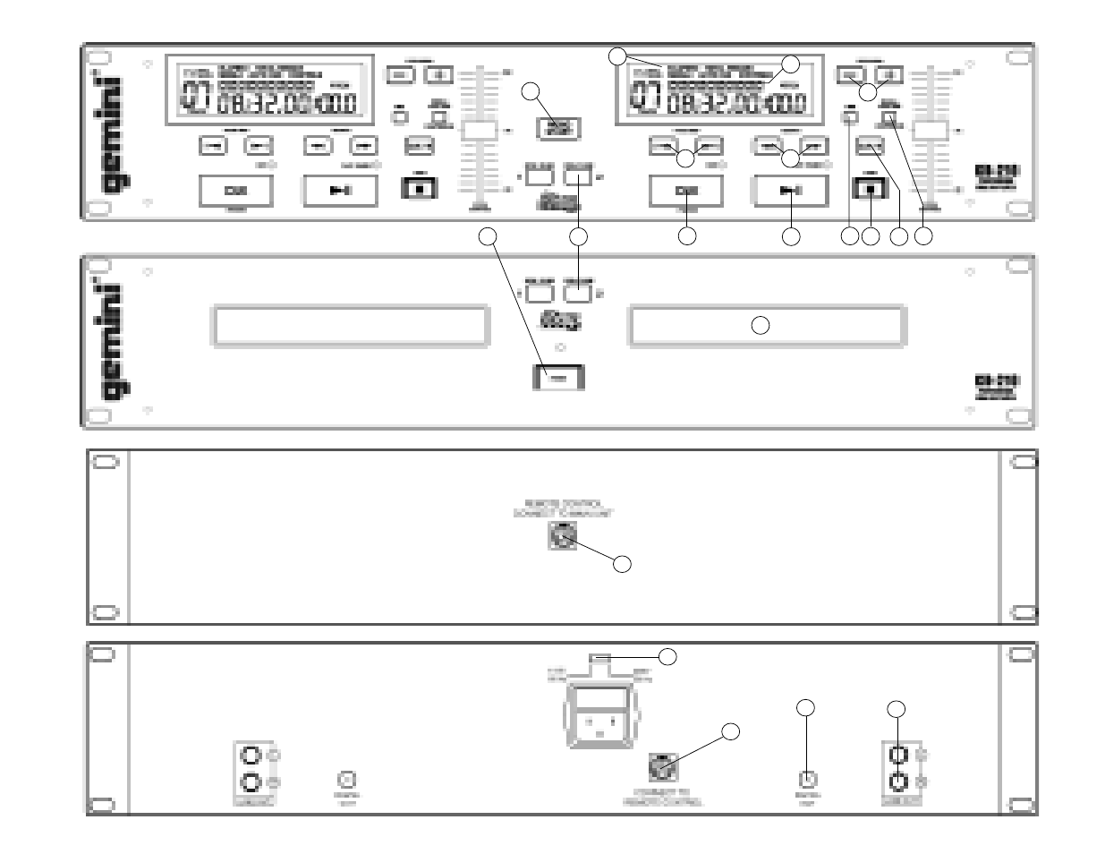 Gemini CD-210 User Manual | Page 2 / 16