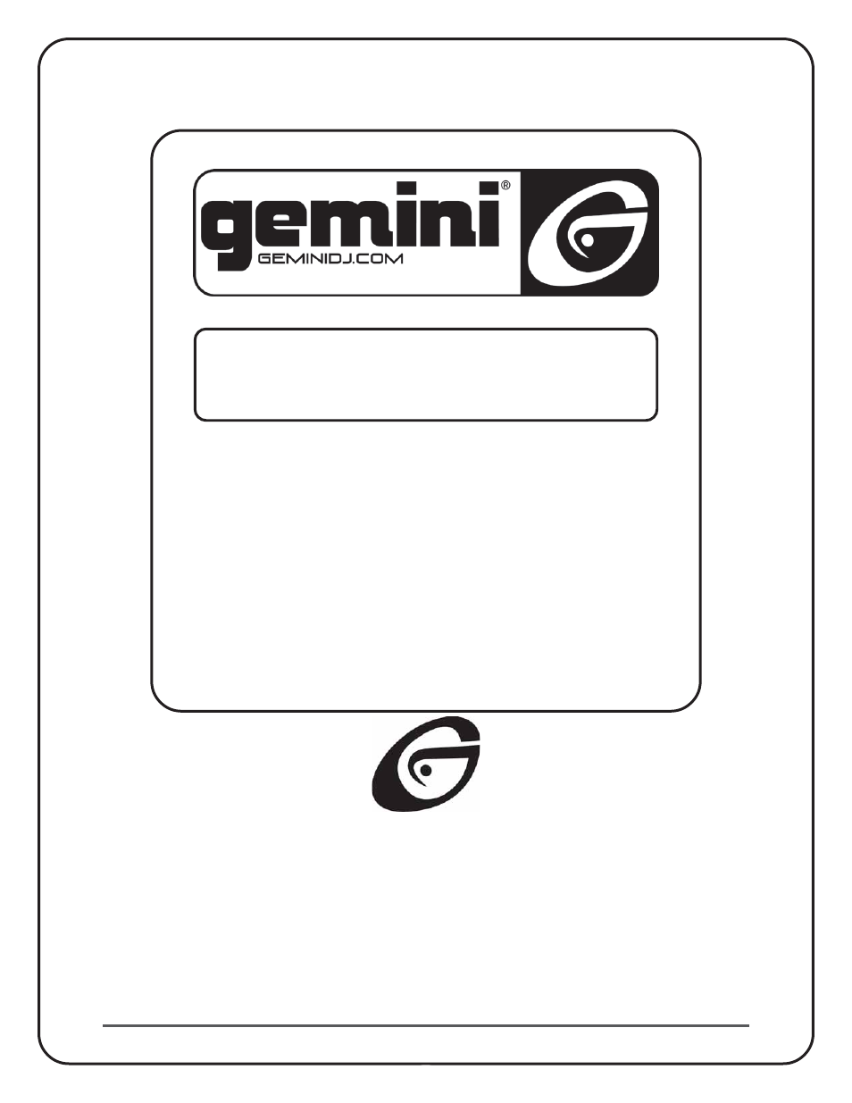 Gemini CFX-40 User Manual | Page 20 / 20