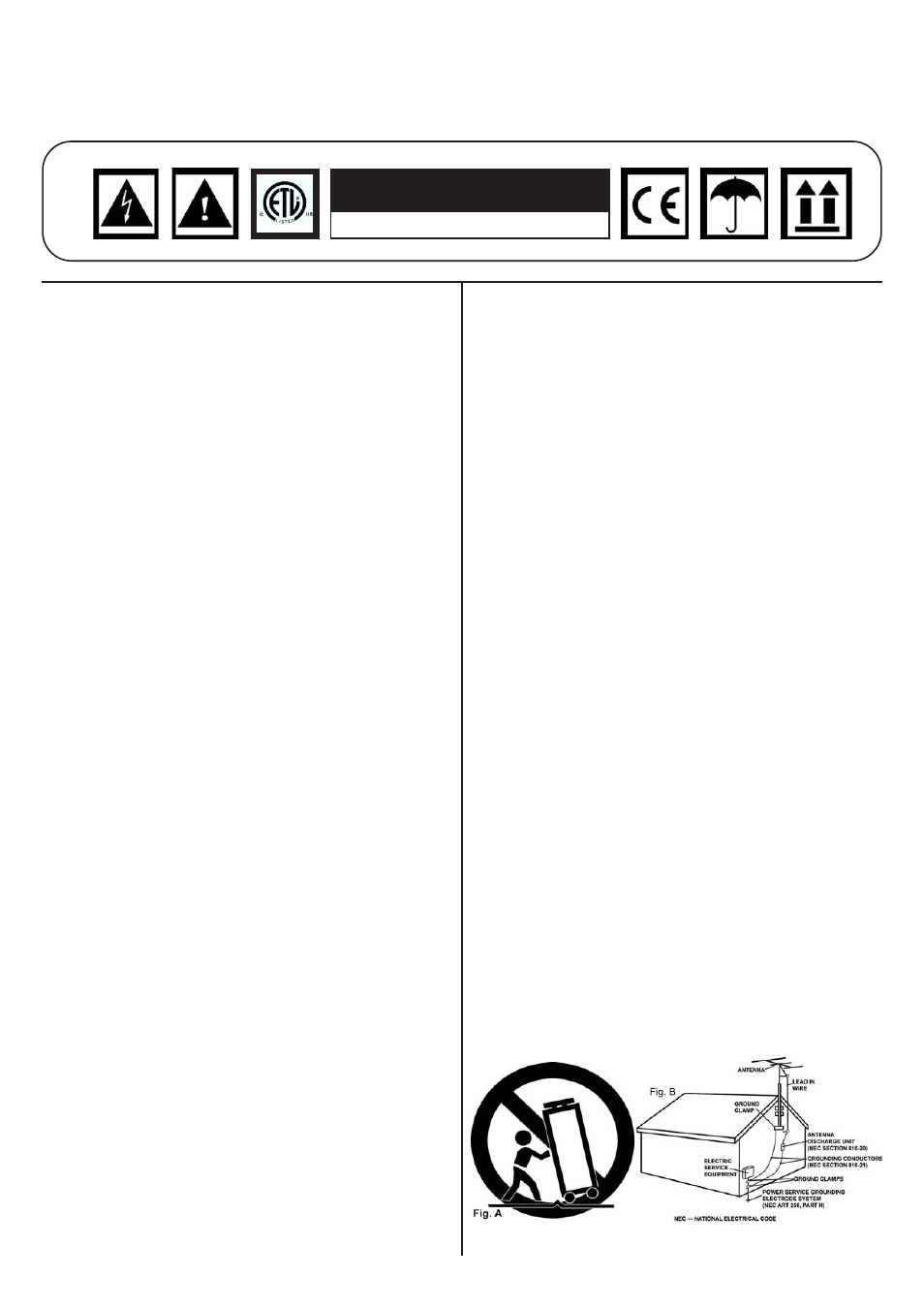 Caution, Multi language instructions | Gemini iTT User Manual | Page 2 / 16