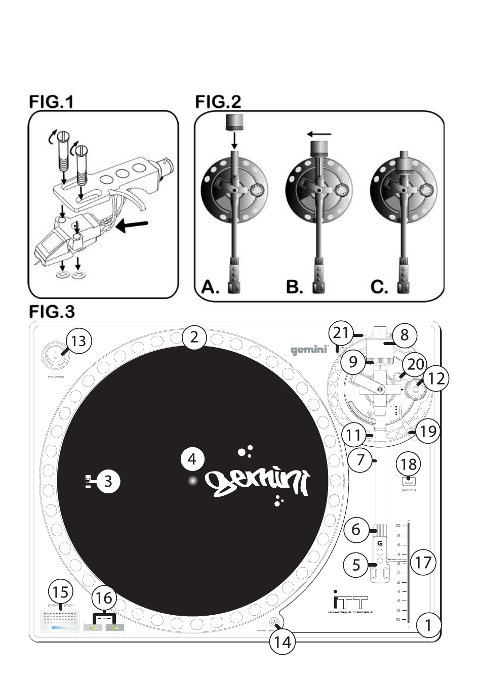 Gemini iTT User Manual | Page 3 / 16