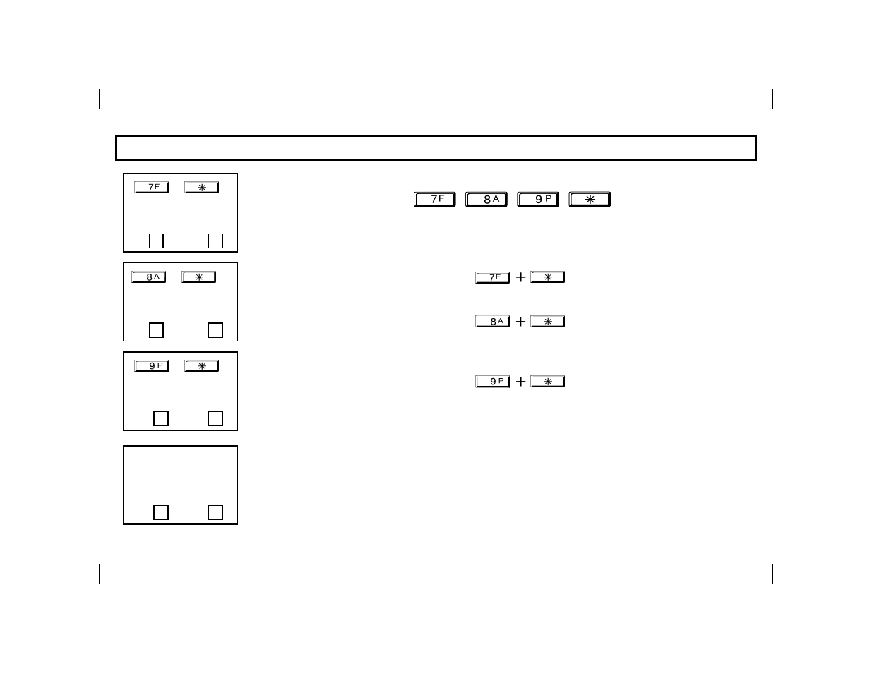 Emergency conditions | Gemini GEM-P800 User Manual | Page 7 / 16