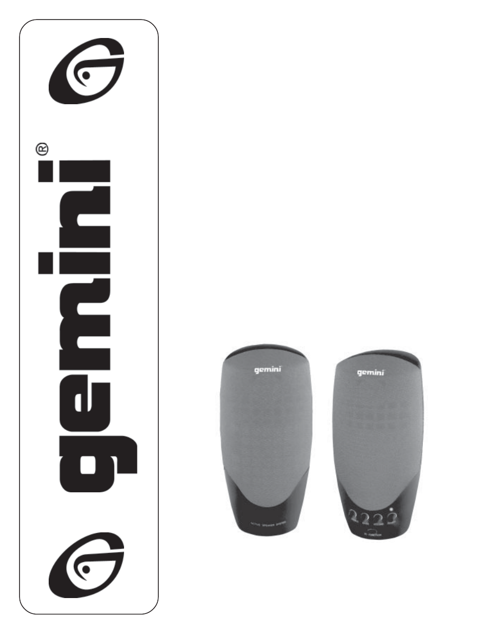 Gemini PM-100 User Manual | 8 pages