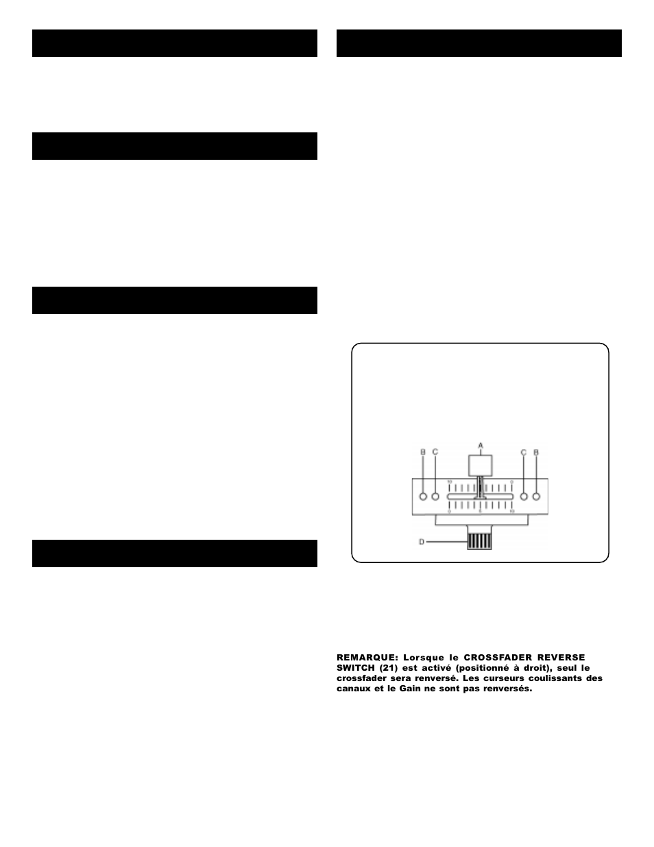 Introduction, Caractéristiques, Avertissements | Connexions, Fonctionnement | Gemini Mixer User Manual | Page 9 / 13